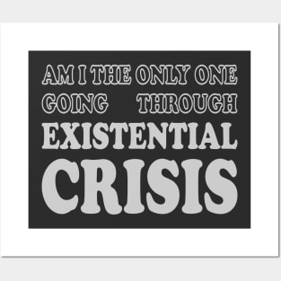 Am I the Only One Going Through Existential Crisis Posters and Art